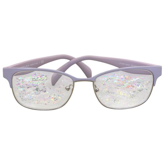 Prada Eyeglasses Frames Only, VPR 65R 53-16-140 Pink, Made in Italy - Picture 1 of 13